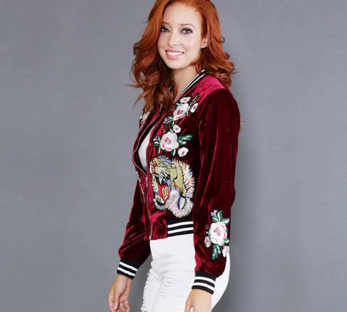 Vintage Tiger Bombers - ROUTINE FASHION